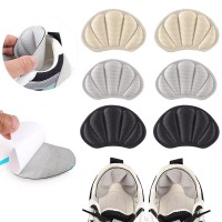 2Pair Women Insoles for Sport Running Shoes Adjust Size Heel Liner Grips Protector Sticker Pain Relief Patch Foot Care Inserts