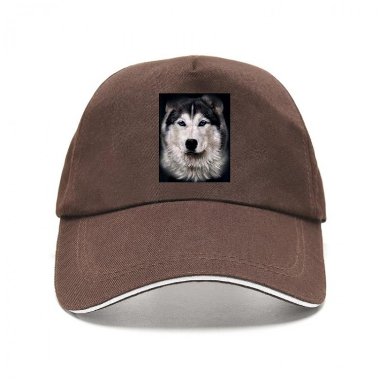 New cap hat  - Beautifu iberian Huky Dog Face Print Baseball Cap