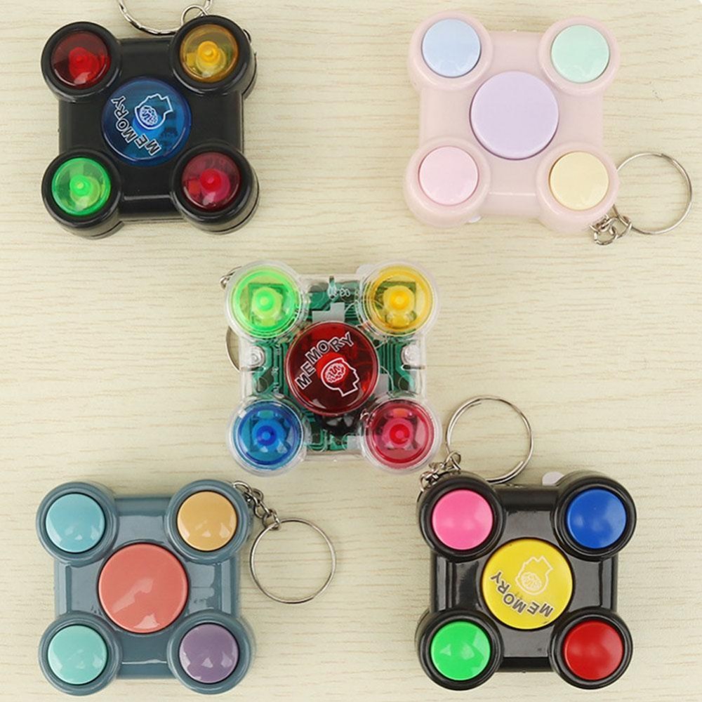 Children&#39;s Educational Game Machine Creative Interactive Game Educational Toys Game Flash Memory Training One-hand Console Puzzl