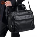 JOYIR Men Briefcases Genuine Leather Handbag 15.6&quot;Laptop Messenger Shoulder Bag for Documents Men&#39;s Bag Business Totes 2021