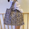 Reusable Shopping Bags Heavy Cloth Bags Sundries Bags Foldable Women&#39;s Travel Shoulder Bags Large Handbags Durable Nylon