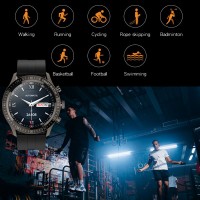 SENBONO MAX5 1.32 inch Smart Watch Men 2021 360*360 HD Big Screen Fitness Tracker Fashion Waterproof Smartwatch for Android IOS