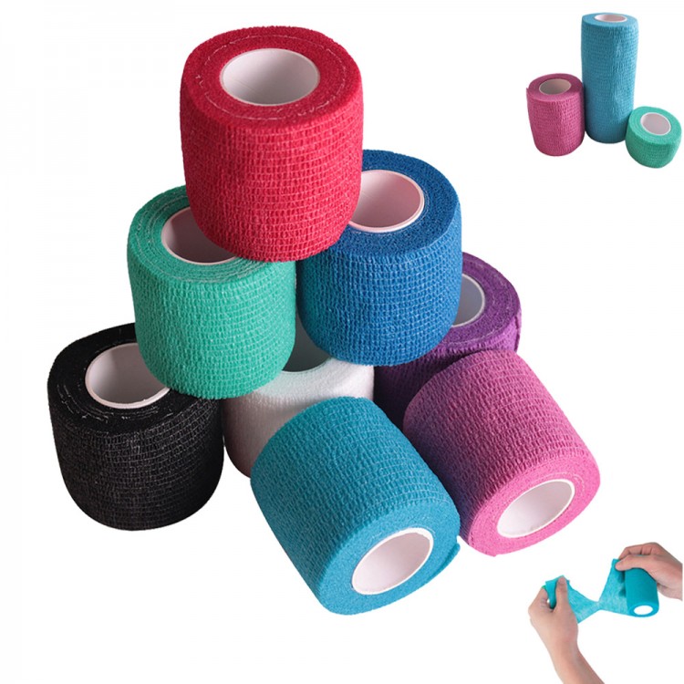 1 Piece of Sports Waterproof Medical Therapy Self-adhesive Bandage Muscle Tape Finger Joint Kit First Aid Kit Elastic Bandage
