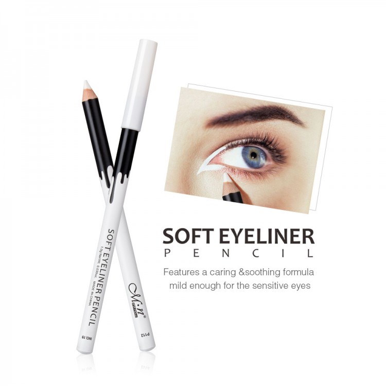 Menow P112 Silkworm Brightening White High Gloss Waterproof Eyeliner Pen Wholesale Makeup Cosmetic Gift for Women