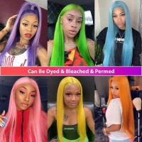 613 Honey Blonde Color Brazillian Straight 13x6 HD Lace Front Human Hair Wigs Ormbre 13x6 13x4 Lace Frontal Wigs for Black Women
