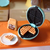 Doll House Kitchen Mini Toaster Pocket Electric Oven Toy Miniature Toy Model