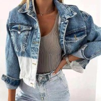 27 Styles Women&#39;s Autumn Winter Denim Cardigan Jacket Fashion Pearls Trench Coat Oversized Jean Jackets Outerwear Clothing