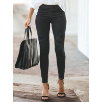 Fashion Women&#39;s Jeans Office Lady Streetwear Skinny Harajuku Denim Low Waist Vintage Pencil Pants Boyfriend Mom Autumn Trousers