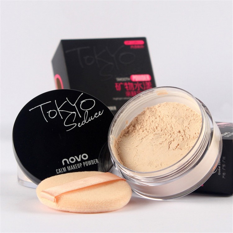 15g Soft Face Oil Control Powder Foundation Brighten oil face Lasting loose powder setting make up foundation wholesale