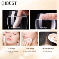 Magical Halo 3 Color Makeup Loose Powder Transparent Finishing Powder Waterproof Cosmetic Puff For Face Finish Setting With Puff