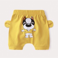 Baby Cotton Shorts Summer Cartoon Animal Clothes Newborn Baby Boys Cute Thin Casual Big Pp Pants Beach Shorts Five-point Pants