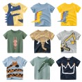 Children&#39;s T-Shirt Children for Boys  a Boy Girls Kids Kid&#39;s Shirts Child Baby Toddler Cotton Cartoon Tee Tops Clothing Short