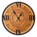 Nordic Simple Wooden Wall Clock Modern Design Living Room Home Decoration Wall Hanging Clocks Home Decor Wood Wall Clock 10 inch