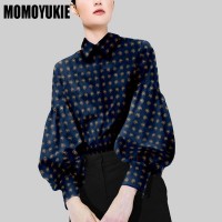 blusas mujer de moda 2022  Top female women shirts Women&#39;s plaid printed shirt Blouses tops Long sleeve Chic woman blouse