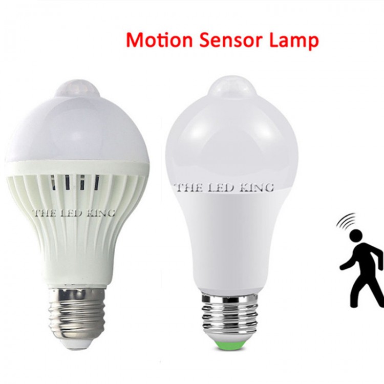 12W 15W 18W 20W LED Motion sensor lamp E27 Universal Safety Night Light AC 110V 220V Saving Energy LED Bulbs PIR Decor Ampoule