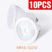 10PCS GU10 LED Corn Bulb MR16 Spotlight 220V Focos LED Bulb 5W 7W Ampoule gu 10 LED Lamp GU5.3 Spot Light Energy Saving 2835 SMD