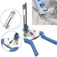 1PC Useful Hog Ring Plier+600pcs M Clips Anti-slip Chicken Mesh Cage Wire Fencing Crimping Solder Joint Welding Hand Tools