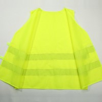 Car Reflective Clothing for Safety Traffic Safety Vest Yellow Visibility High Visibility Outdoor For Running Cycling Sports Vest