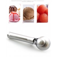 Meijuner Ice Cream Scoops Stacks Stainless Steel Digger Fruit Non-Stick Spoon Kitchen Tools For Home Cake