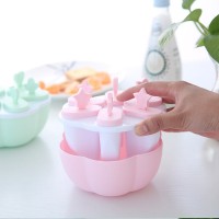 6/8 Grid Ice Cream Mold Popsicle Maker Round Shape Ice Cream Molds Machine Summer DIY Ice Cube Silicone Mold Kitchen Accessories
