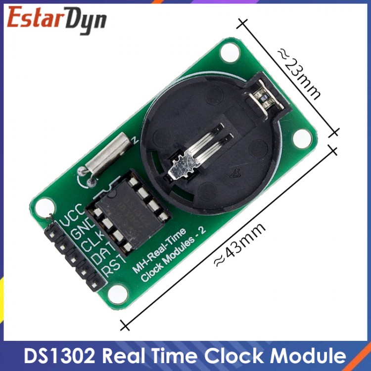 Smart Electronics DS1302 Real Time Clock Module for arduino UNO MEGA Development Board Diy Starter Kit