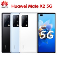 Original Huawei Mate X2 5G Mobile Phone 8.0 Inch Folded Screen OLED 8GB+256GB Kirin 9000 Octa Core 55W SuperCharge Smartphone