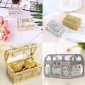 Wedding Jewelry Box Candy Ring Earrings Necklace Box Case Gift Birthday Party Wedding Decor Jewelry Packaging Bead Storage 8type