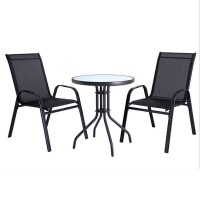 Outdoor Garden Tables And Chairs Removable Balcony Apartment Hotel Patio Furniture Coffee Tables HWC