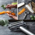 Stainless Steel Multi-function Peeler Slicer Vegetable Fruit Potato Cucumber Grater Portable Sharp Kitchen Accessories Tool