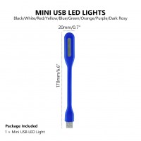 USB LED Light Lamp Powerbank PC Notebook Perfect Color Mini Adjustable Flexible Night Working Book Flashlight/HUB/Car Charger