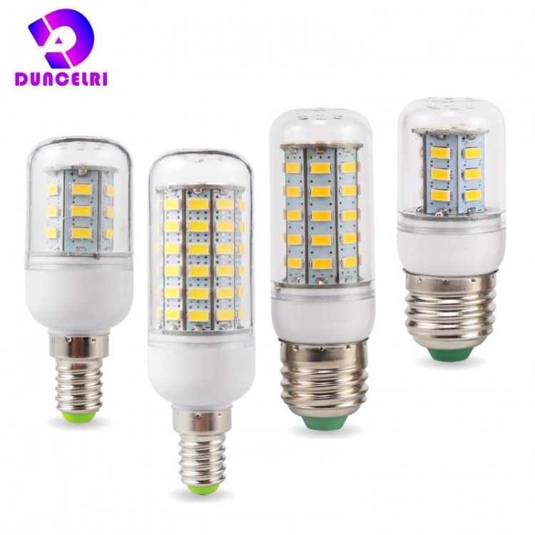 E27 E14 LED Corn Bulb 24 36 48 56 69 72 LEDs SMD 5730 220V Lampada LED Lamp Chandelier Candle LED Light Bombilla