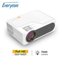 Everycom YG625 Projector LED LCD Native 1080P 7000 Lumens Support Bluetooth Full HD USB Video Beamer for Home Cinema theater