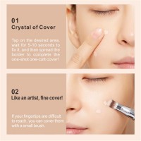 12ml Matte Makeup Foundation Cream For Face Professional Concealing Eye Dark Circle Liquid Long-lasting Corrector Cream Cosmetic