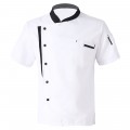 Unisex Chef Jacket  Chef Jacket Restaurant Kitchen Chef Uniform Restaurant Hotel Kitchen Cooking Clothes Catering Chef Shirt