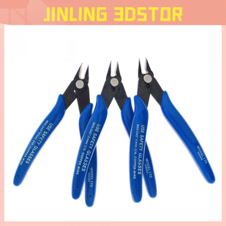 3D Printer Parts Plato. PLATO 170 U.S. US American Wishful Clamp DIY Electronic Diagonal Pliers Side Cutting Nippers Wire Cutter