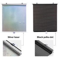 Sunshade Roller blinds Suction Cup Blackout curtains For living room Car Bedroom Kitchen Office Free-Perforated Window Curtains