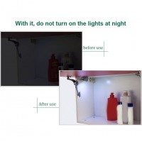 5/10Pcs LED Inner Hinge Lamp Under Cabinet Lights Universal Wardrobe Closet Sensor Lights For Kitchen Bedroom Closet Night Light