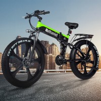 (EU Stock) Electric Bicycle 1000W 48V ELECTR BIKE Men 26“ Folding Electric Bike 4.0 Fat tire ebike Snow Electronic Mountain Bike