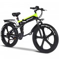 ZPAO 26&quot;×4.0 Fat Tire Folded Electric Bike 1000W 48V Iithium Assisted Mountain Electric Bicycle Snow Beach Adult  Bicycle ebike