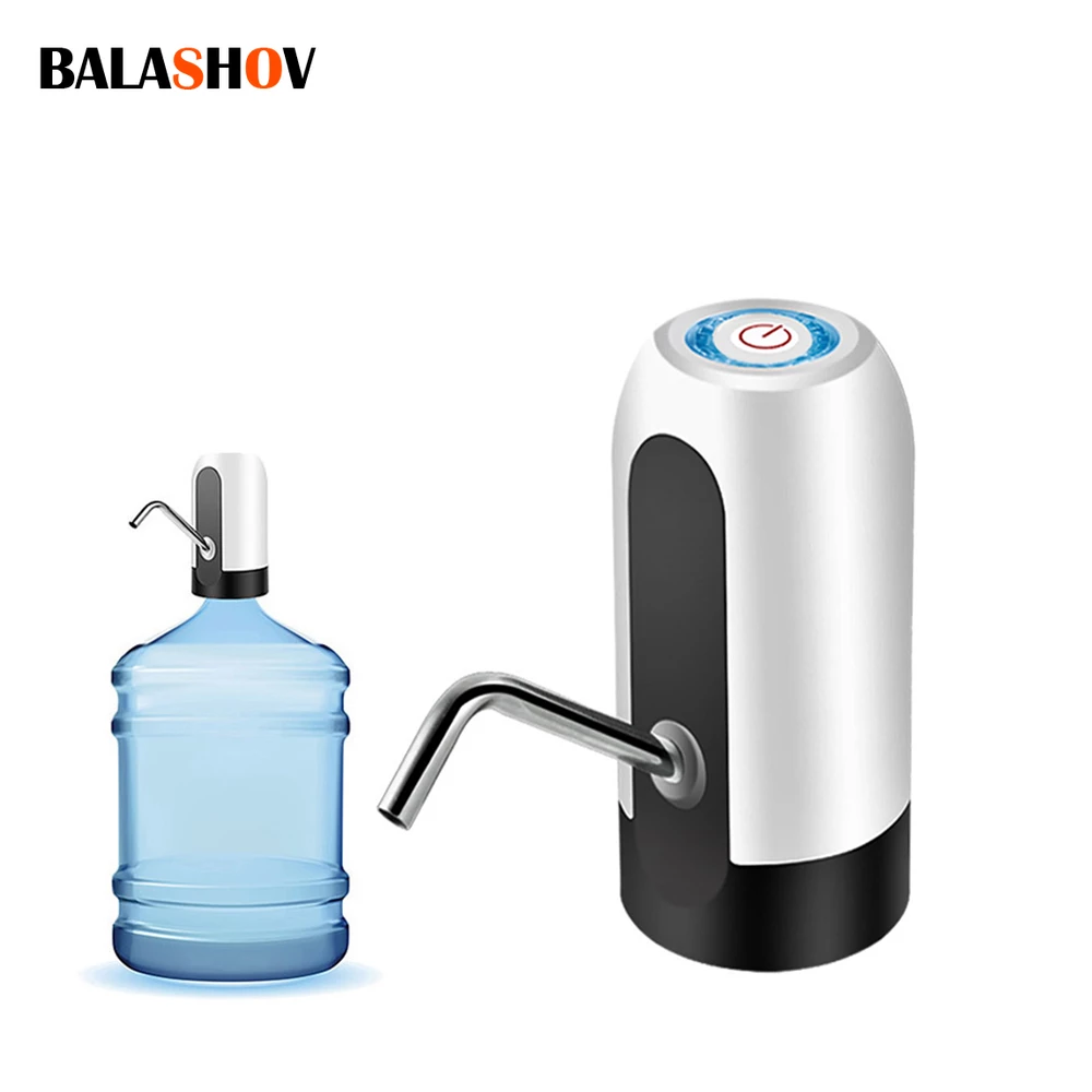 Mini Electric Water Bottle Dispenser USB Charging Portable Water Pump Auto Switch Drinking Dispenser Water Treatment Appliances