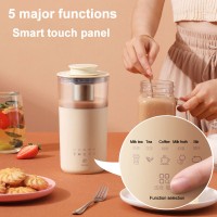 Portable Electric Coffee Maker Multictional Milk Tea Machine Automatic Milk frother Home and kitchen Blender Tea maker 220V
