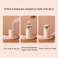Portable Electric Coffee Maker Multictional Milk Tea Machine Automatic Milk frother Home and kitchen Blender Tea maker 220V