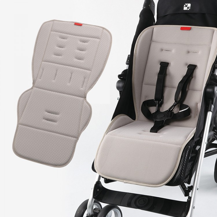 Breathable Stroller Mattress Baby Accessories Universal Carriages Soft Cotton Stroller Seat Cushion Pad Pram Buggy Car Seat Mat
