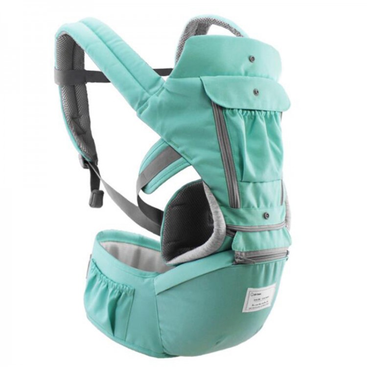 Ergonomic Baby Carrier Infant Kids Baby Hipseat Sling Front Facing Kangaroo Wrap Carrier for Baby Travel 0-36 Months