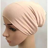 2020 soft modal inner Hijab Caps Muslim stretch Turban cap Islamic Underscarf Bonnet hat female headband tube cap turbante mujer