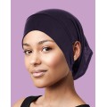 Solid Color Women&#39;s Islamic Under Scarf Ready Women&#39;s hijab undercap with Ear Hole Hijab Caps Bandanas Cap Under Caps for Hijabs