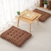 Biscuit Large Tatami Floor  Cushion Rectangle Futon Bay Window Yoga  Mat Home Decor Sofa Armchair Chair Seat Pillow