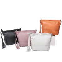2021 new first layer cowhide ladies shoulder bag luxury leather fashion cowhide ladies bucket messenger bag