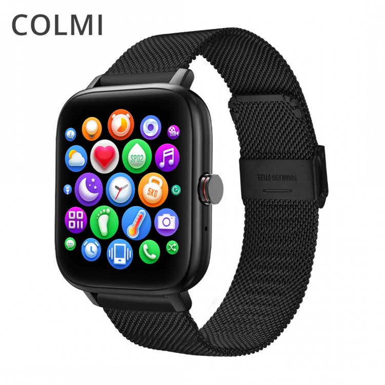 COLMI 2022 Bluetooth Answer Call Smartwatch Men P8 Max Smart Watch Women DIY Dial Sleep Tracker for Android iOS Phone