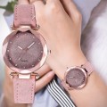 Ladies Fashion Korean Rhinestone Rose Gold Quartz Watch Female Belt Watch Women&#39;s Watches Fashion Clock Watch Women Watches #vk